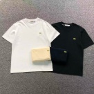 Lacoste classic logo crew neck T shirt White Black Cream clothing Size Sin