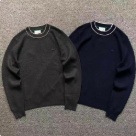 Lacoste crew neck sweater Dark Gray Navy clothing Size Sin