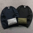 Lacoste crew neck sweatshirt Black, Dark Green, Grey clothing Size Lin