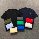 Lacoste crew neck t shirt Black Navy Grey Green Red White Blue Light Blue Olive Beige clothing Size Lin