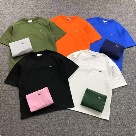 Lacoste crew neck t shirt Olive Green Gray Black White Royal Blue Pink Green Orange Navy clothing Size Lin