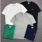 Lacoste crew neck t shirt White Black Grey Green Navy clothing