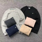 Lacoste crewneck sweatshirt Beige,Pink,Gray,Navy,Black clothing