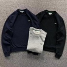 Lacoste crewneck sweatshirt Black Gray Navy clothing Size Sin