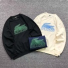 Lacoste crewneck sweatshirt Black Green, White Blue clothing Size 4xLin