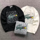 Lacoste crewneck sweatshirt Black White Grey clothing Size Min