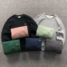 Lacoste crewneck sweatshirt Navy Gray Light Green Pink Dark Gray Dark Green Black clothing