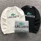 Lacoste crewneck sweatshirt White, Black, Gray clothing Size Min
