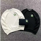 Lacoste crewneck sweatshirt White, Black clothing Size Lin