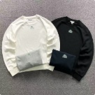 Lacoste crewneck sweatshirt White Black Gray clothing Size Lin