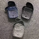 Lacoste crossbody bag Blue, Black, Gray crossbody bag Size 18CM