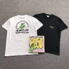 Lacoste graphic print T shirt White Black clothing Size Sin