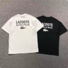 Lacoste Jeu Set et Match T shirt White Black clothing Size Lin