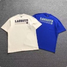 Lacoste graphic t shirt White Blue clothing Size xLin