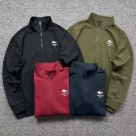 Lacoste half zip pullover hoodie Black, Olive, Burgundy, Navy clothing Size Lin