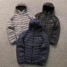 Lacoste hooded puffer jacket Grey Black Navy clothing Size Min