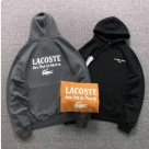 Lacoste hoodie Black Gray Orange clothing Size Lin