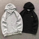 Lacoste hoodie Grey Black clothing Size Min