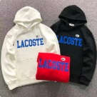 Lacoste hoodie White Blue, Black Blue, Red Blue clothing Size Min
