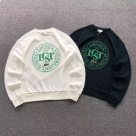 Lacoste hoodie WhiteBlack with Green print clothing Size xLin