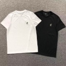Lacoste logo embroidered short sleeve T shirt White Black clothing Size Sin