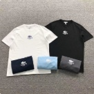 Lacoste logo print T shirt White, Black, Navy, Light Blue, Gray clothing Size Lin