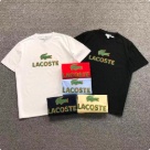 Lacoste logo print T shirt White Black Red Light Blue Navy Yellow clothing Size Lin