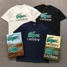 Lacoste logo t shirt White,Black,Navy,Light Blue,Brown,Beige,Olive clothing Size 2xLin