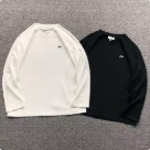 Lacoste long sleeve T shirt White Black clothing Size Sin