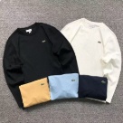 Lacoste long sleeve crewneck t shirt Black White Light Blue Yellow Navy clothing Size Min