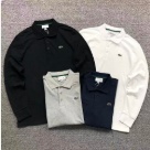 Lacoste long sleeve polo shirt Black, White, Grey, Navy clothing Size Lin