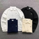 Lacoste long sleeved polo shirt White, Black, Navy, Beige clothing Size Min