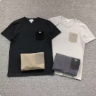 Lacoste T shirt Black Beige, Light Gray Dark Gray clothing Size Sin