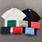Lacoste polo shirt Black,White,Green,Gray,Red,Light Blue,Navy,Coral clothing Size Lin