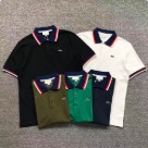 Lacoste polo shirt Black,White,Olive Green,Green,Navy Blue clothing Size Lin