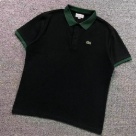 Lacoste polo shirt Black Dark Green clothing Size Min