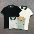Lacoste polo shirt Black Green, White Green, Grey Green, Light Green Beige clothing