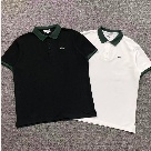 Lacoste polo shirt Black Green, White Green clothing Size xLin