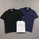 Lacoste polo shirt Black Navy White clothing Size xLin