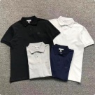Lacoste polo shirt Black White Light Grey Navy clothing Size Lin