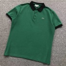 Lacoste polo shirt Green Black clothing Size Lin