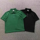 Lacoste polo shirt Green Black clothing Size Sin