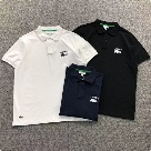 Lacoste polo shirt White Black Navy clothing Size Lin
