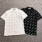 Lacoste polo shirt White Black clothing Size Lin