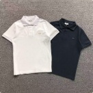 Lacoste polo shirt White Black clothing Size Min