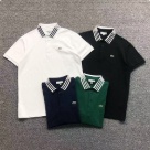 Lacoste polo shirt WhiteBlackNavy GreenBlack clothing Size Lin