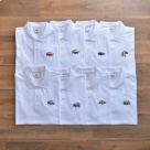 Lacoste polo shirt white clothing 005