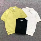 Lacoste polo short sleeve sweater Light Green White Black clothing Size Min