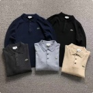 Lacoste polo sweater Navy Black Gray Beige clothing Size Min