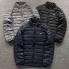 Lacoste puffer jacket Light Grey Black Navy clothing Size Min